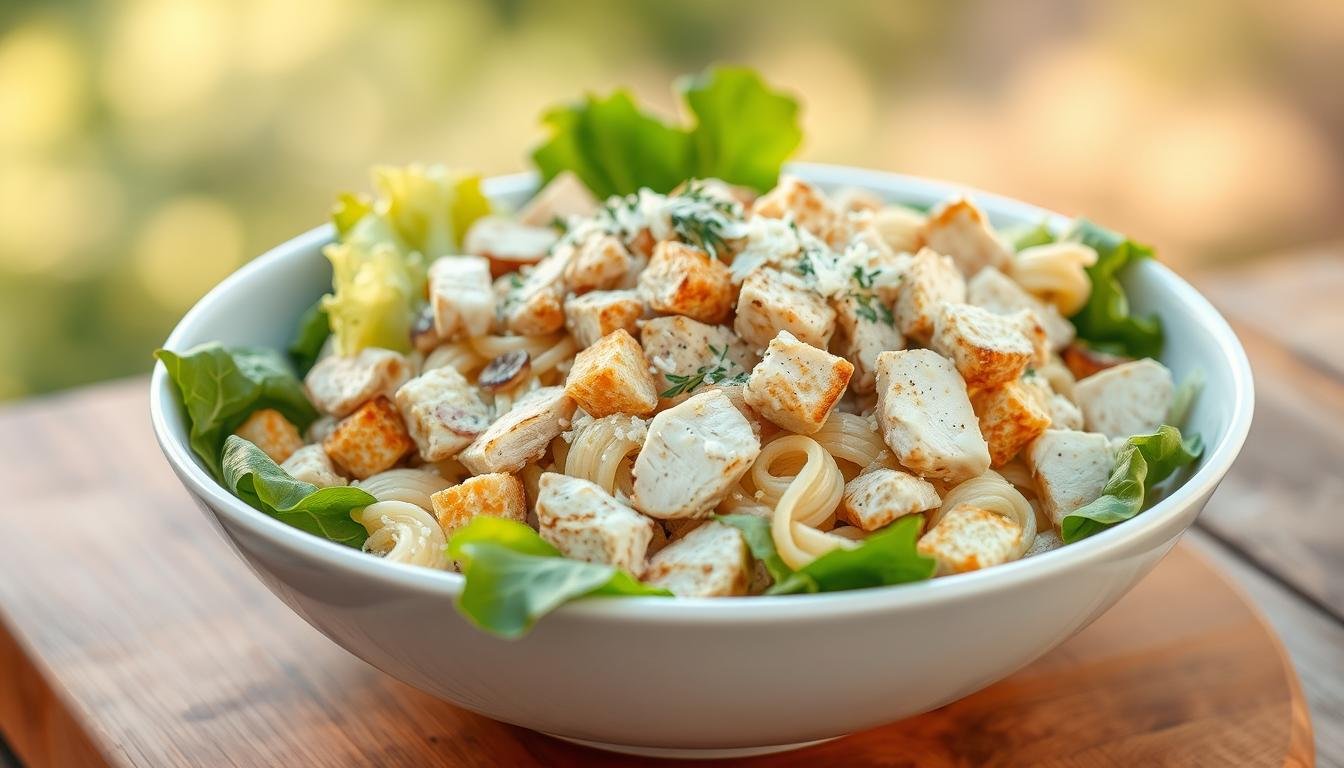 Chicken Caesar Pasta Salad Recipe