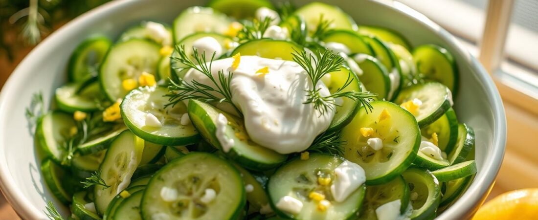 Cucumber, Dill, and Yogurt Salad Recipe