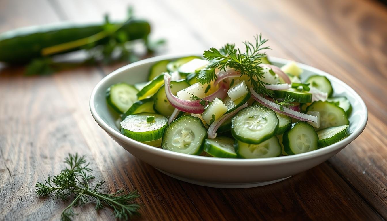 Classic Cucumber Salad Recipe