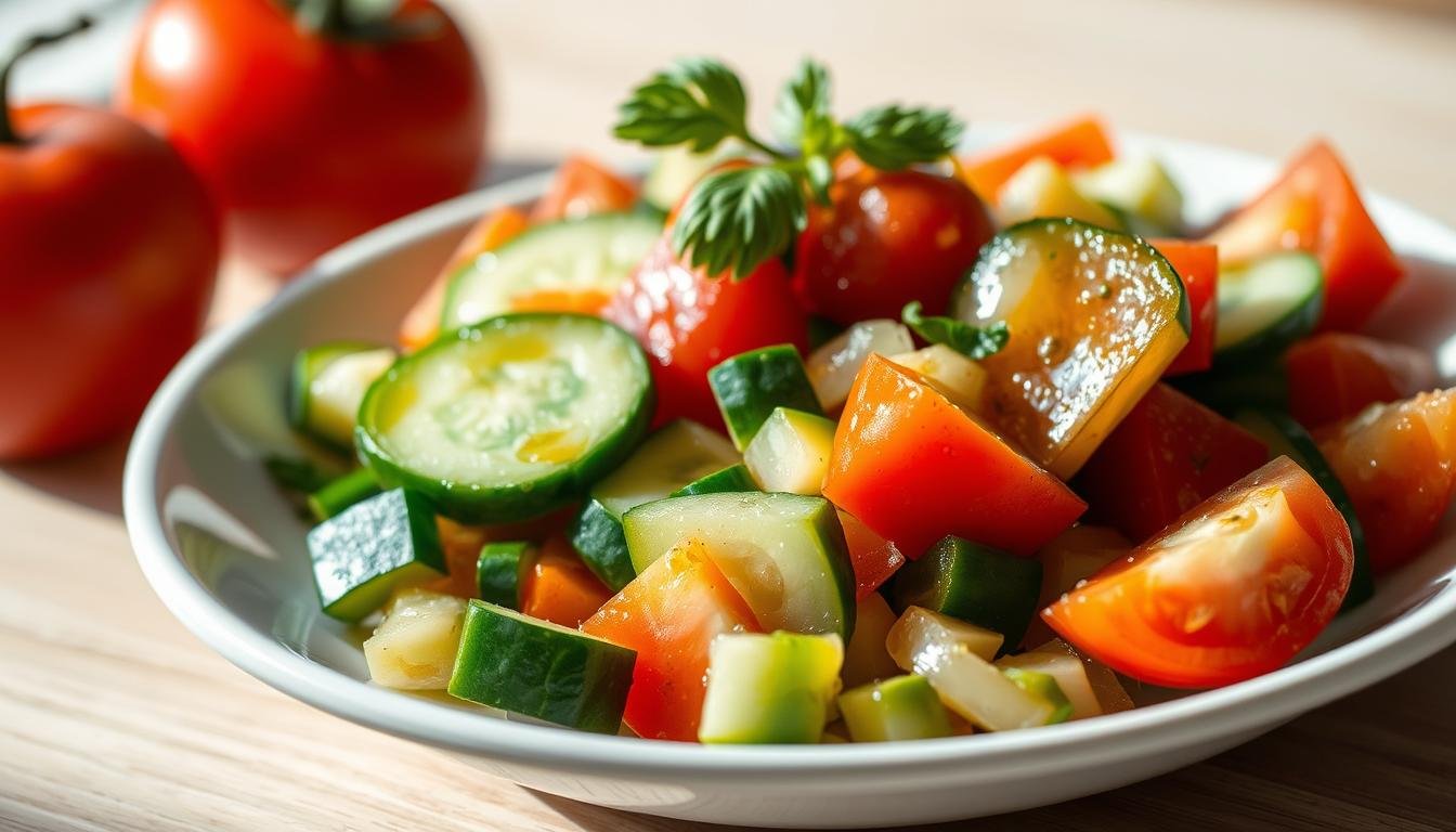 Cucumber and Tomato Salad Recipe